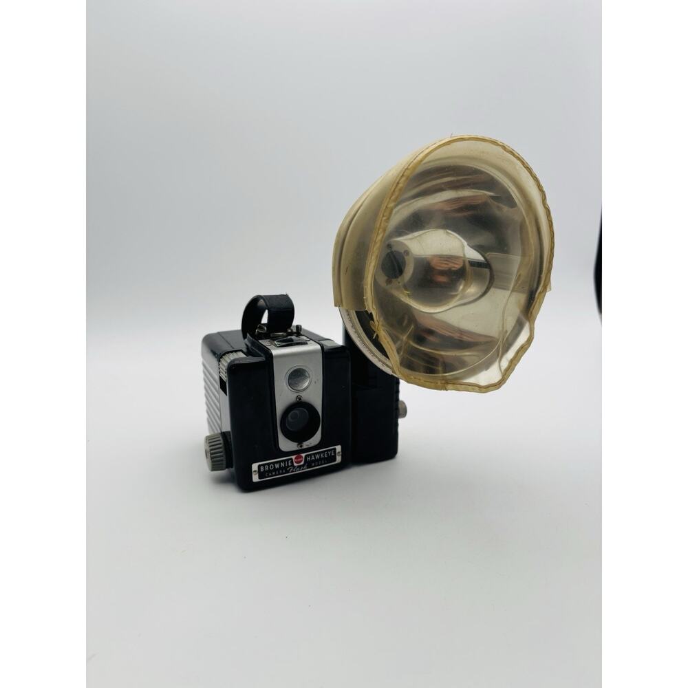 Antique Vintage Kodak Brownie Hawkeye Camera Flash Model